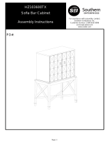 Southern Enterprises Sofia HZ103600TX Assembly Instructions Manual