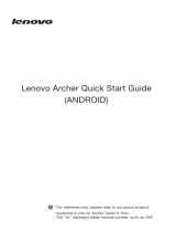 Lenovo Tab 2 A10-70 User manual