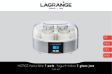 LAGRANGE Yaourtière + kit 7 yaourts à boire User manual
