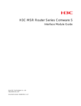 H3C MSR Router Comware 5 Series User manual