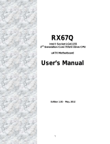 BCM RX67Q User manual