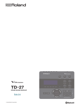 Roland TD-27 Datasheet
