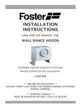 Foster 2459 940 Installation Instructions Manual
