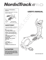 NordicTrack NTEVEL90910.0 User manual