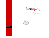 Lexmark N5 Getting Started