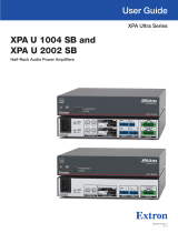 Extron XPA U 1004 SB User manual