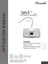 Airwell DSV030 Operating instructions