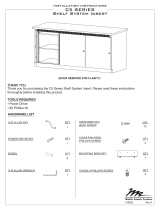 Middle Atlantic Products C5 SERIES CREDENZA RACK Installation guide