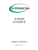 Supermicro A1SQN-E User manual