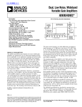 Analog Devices AD600 User manual