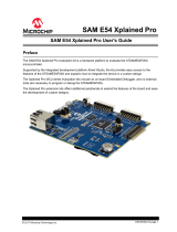 Microchip Technology SAM E54 Xplained Pro User manual