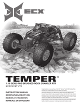 Horizon Hobby TEMPER Gen2 4WD Brushed Rock Crawler RTR Owner's manual