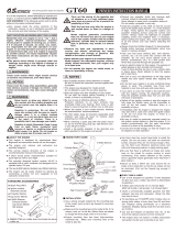 OS Engines OSMG1560 Owner's manual