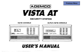 ADEMCO Vista Console User manual