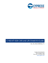 Cypress Semiconductor CY8CKIT-026 User manual