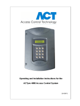 ACT ACTPRO 4000 Operating instructions