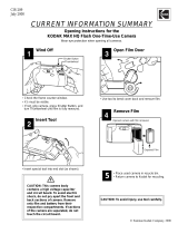 Kodak MAX HQ - One Time Use Camera User manual