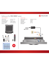 Polycom VSX 3000 Installation guide