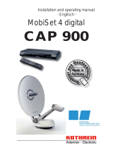 Kathrein MobiSet 4 digital CAP 900 Installation guide