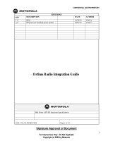 Motorola Orthus User manual