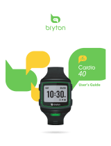 Bryton Cardio 40 User manual