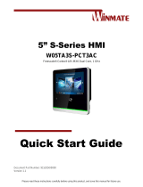Winmate W05TA3S-PCT3AC Quick start guide