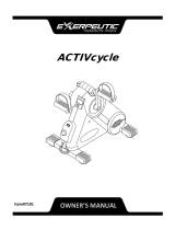 Exerpeutic ACTIVcycle 7101 Owner's manual