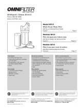 OmniFilter BF35 Installation Instructions Manual