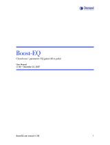 Diamond Boost-EQ User manual