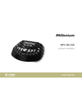 Millenium MPS-500 USB User manual