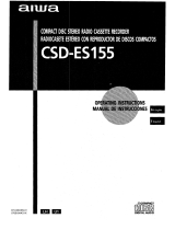 Aiwa CSD-ES155 Operating Instructions Manual