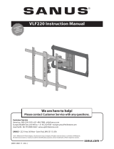 Sanus VLF220 User manual