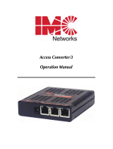 IMC NetworksAccessConverter, TX/3 + SSFX-SM1310/PLUS-SC