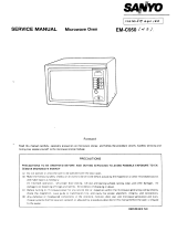 Sanyo EM-C950 User manual