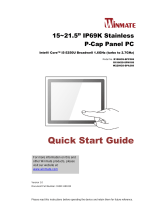 Winmate R19IH3S-SPM169 Quick start guide