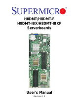 Supermicro H8DMT-IBX User manual