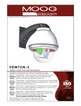 Moog Videolarm FDW7TS-3 User manual