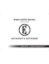 Eden WTX-500 Quick start guide