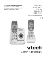 VTech CS6124-21 User manual
