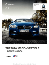 BMW M6 Convertible Owner's manual