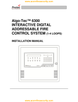 Protec Algo-Tec 6300 Installation guide