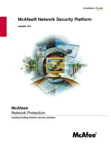 McAfee Network Security Platform Installation guide