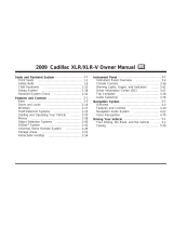 Cadillac 2009 XLR-V Owner's manual