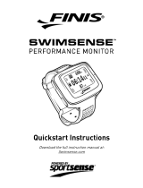 FINIS SWIMSENSE Quick Start Instructions