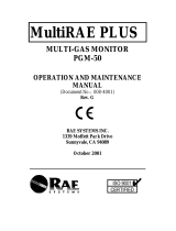 Rae MultiRAE PLUS PGM-50 Operation and Maintenance Manual