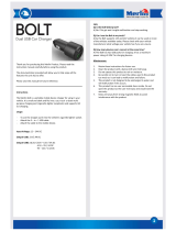 Merlin Bolt User manual