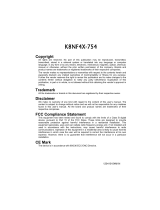 Albatron K8NF4X-754 User manual