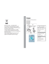 Haier HW-E1270TVE User manual