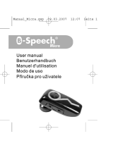 B-Speech Micra User manual