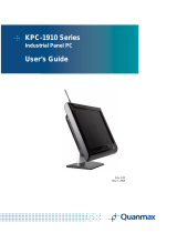 Quanmax KPC-1710RT User manual